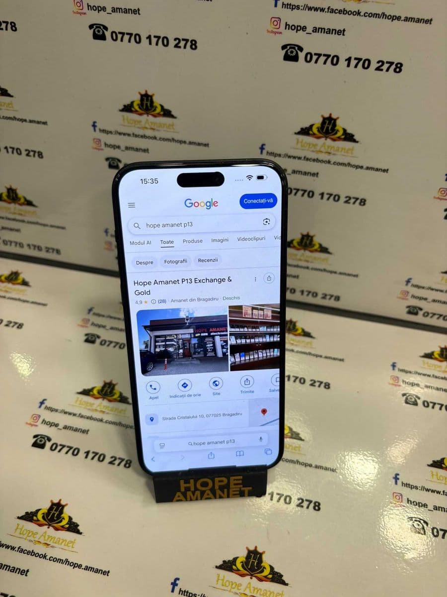Hope Amanet P13 Iphone 15 plus 90% BAT #2394 Bragadiru