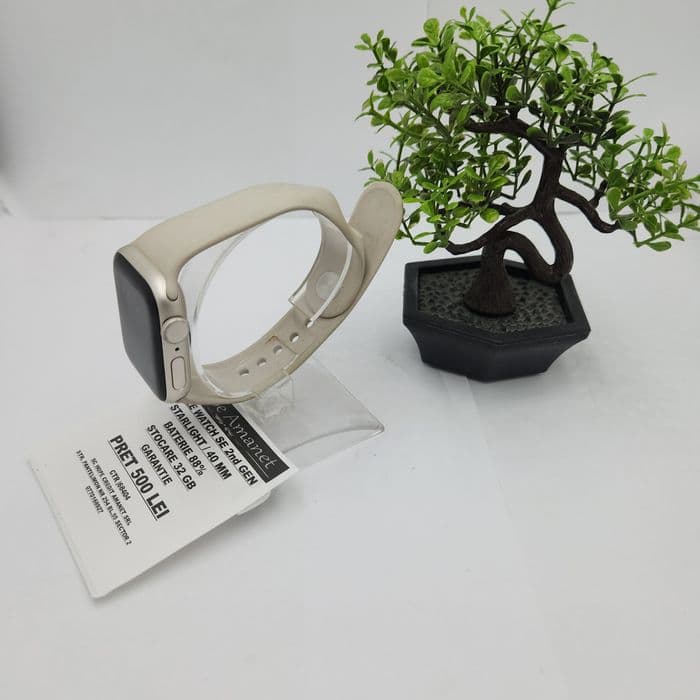 Hope Amanet P11 - Apple Watch SE / Generatia 2 / 32 GB / 40mm / Baterie 88% / Garantie / 68404 Bucuresti Sectorul 2