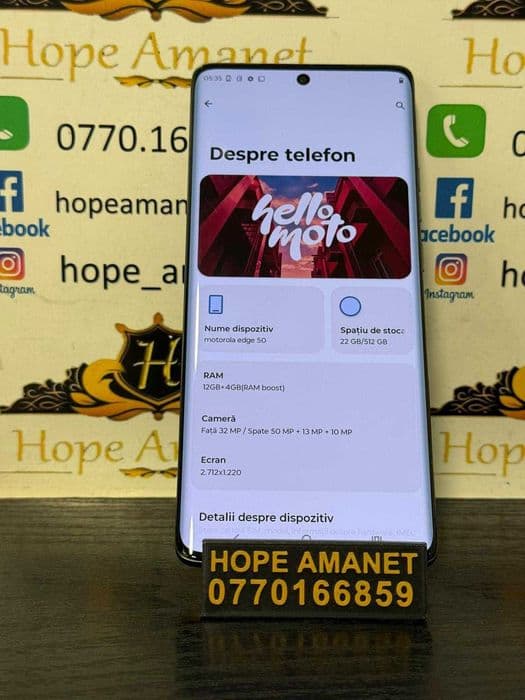 Hope Amanet P10/Motorola Edge 50 Bucuresti Sectorul 5