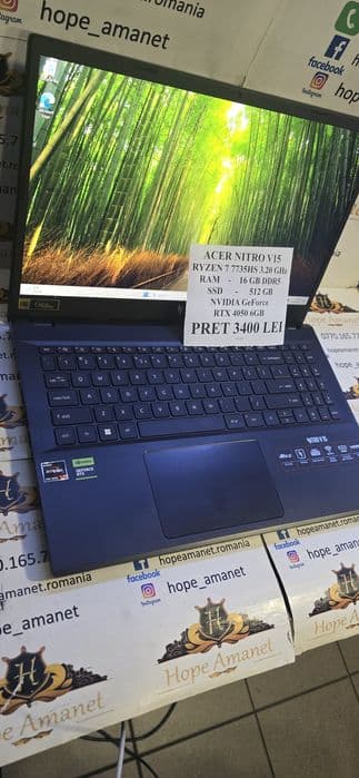 Hope Amanet P6 Laptop Acer Nitro v15 #193429 Bucuresti Sectorul 4
