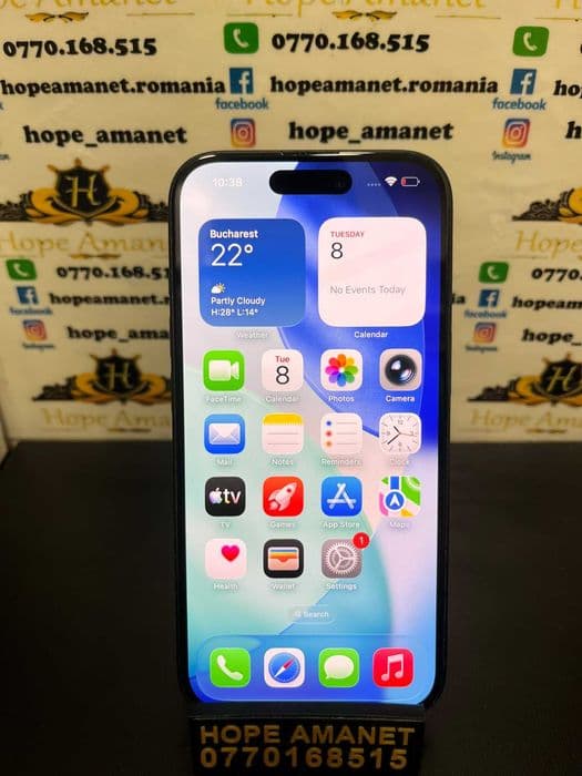 Hope Amanet P3 Iphone 15 / 128 gb / 87% Baterie Bucuresti Sectorul 6