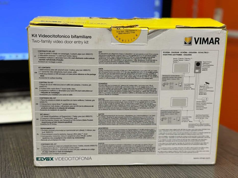 Hope Amanet P4 / VIMAR K0936 VIDEOINTERFON 2 Ecrane Bucuresti Sectorul 6