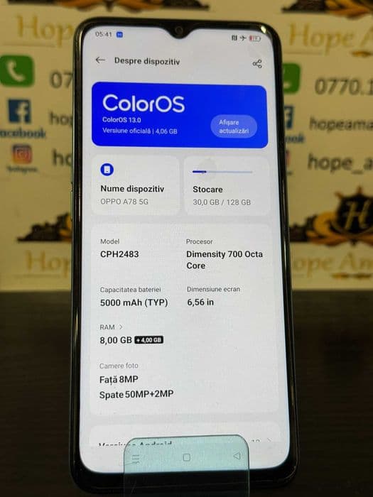 Hope Amanet P10/Oppo A78 Bucuresti Sectorul 5