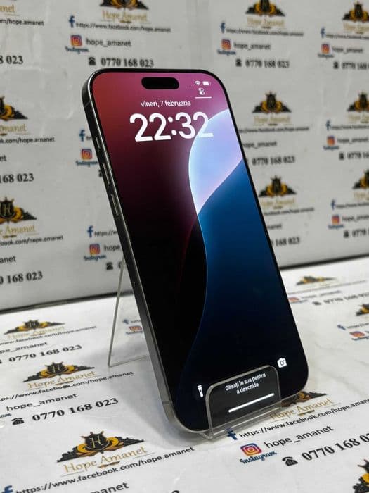 Hope Amanet P7 Iphone 16 Pro Max Natural TItanium Bucuresti Sectorul 6