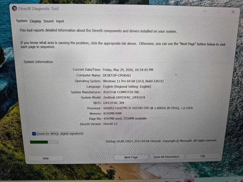 Hope Amanet P10/Laptop ASUS ZenBook 14 UX431 i5 10th SSD Tastatura iluminata Bucuresti Sectorul 5