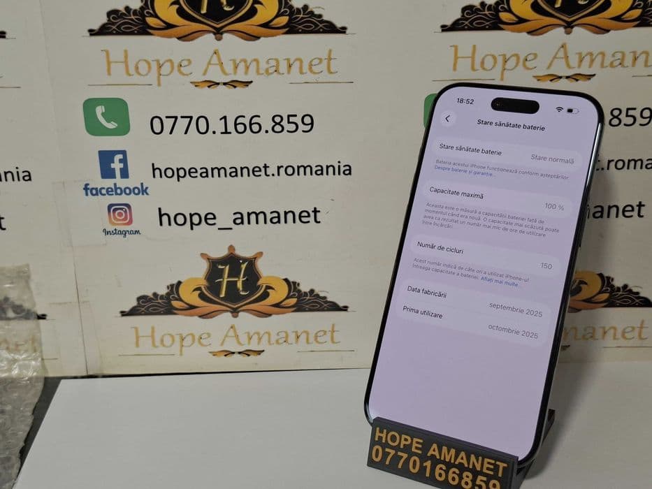 Hope Amanet P10/iPhone Air 256GB Garantie Apple Bucuresti Sectorul 5