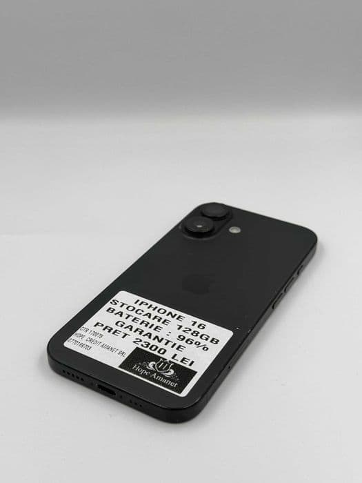 Hope Amanet P5 - Iphone 16 // 128GB // Bucuresti Sectorul 2