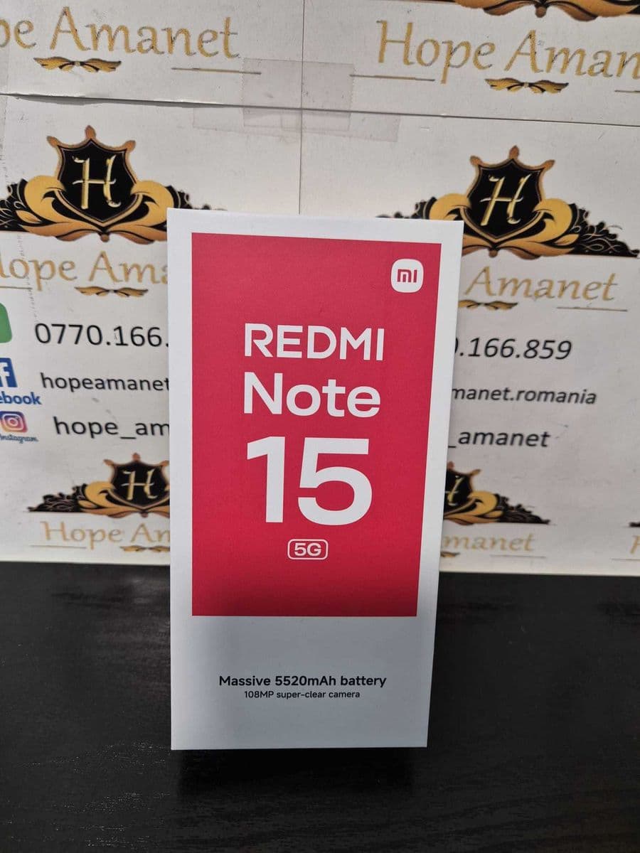 Hope Amanet P10/Redmi Note 15 SIGILAT Bucuresti Sectorul 6