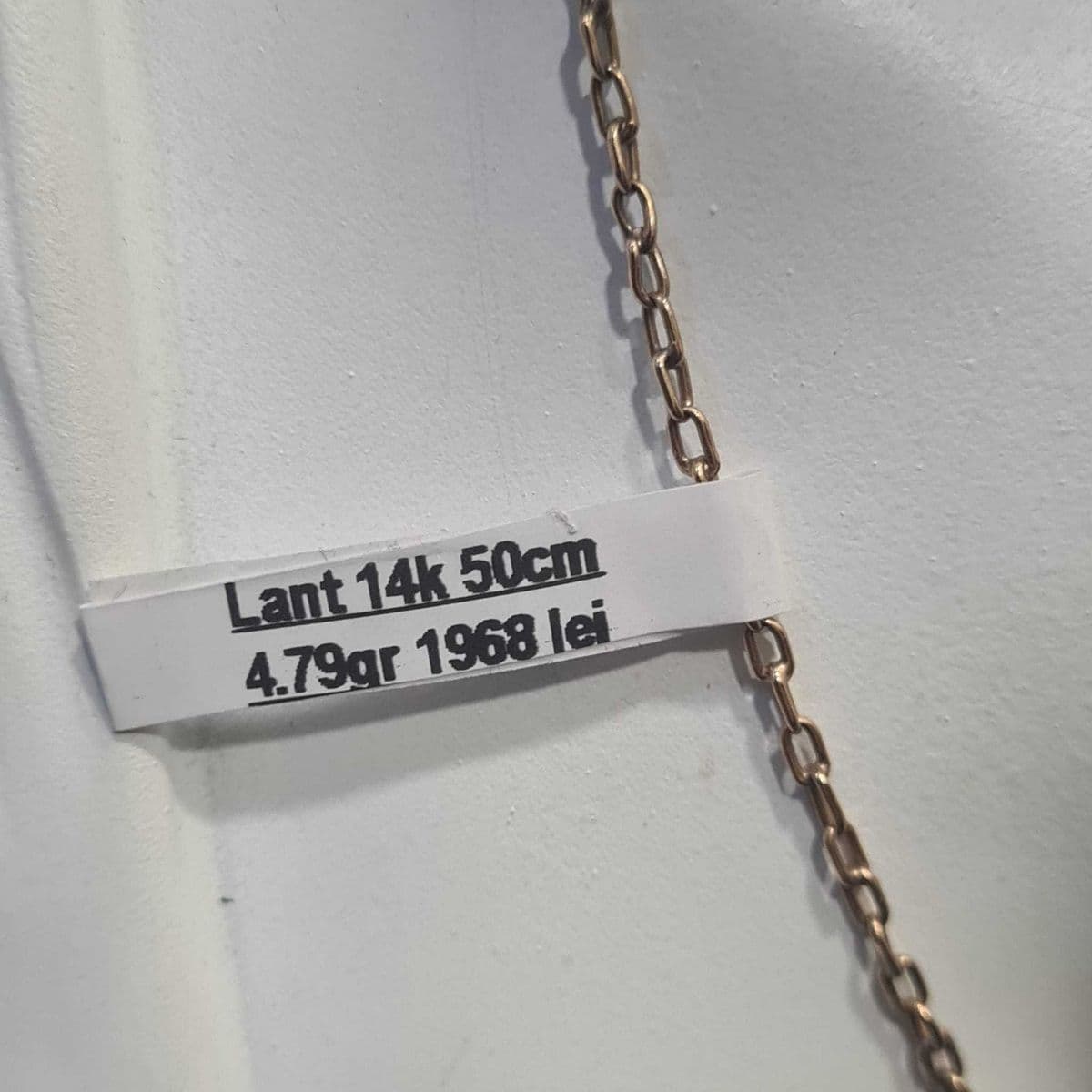 HOPE AMANET P8 Lant de aur 14k 4.79 gr 50 cm Bucuresti Sectorul 6