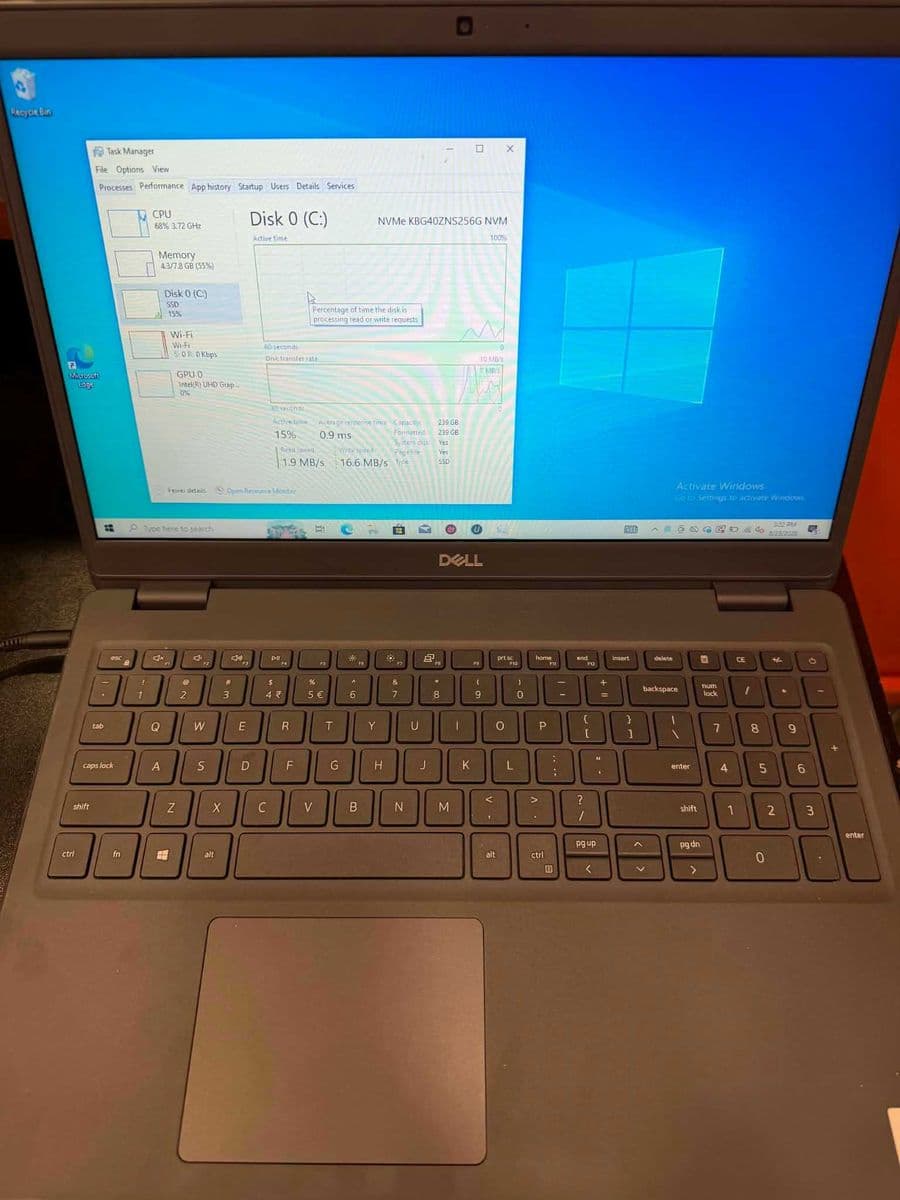 Hope Amanet P5-Laptop Dell Latitude 3510, 15.6(inch) I3-10100U/ 8 RAM DDR 4 / 256 SSD Bucuresti Sectorul 2