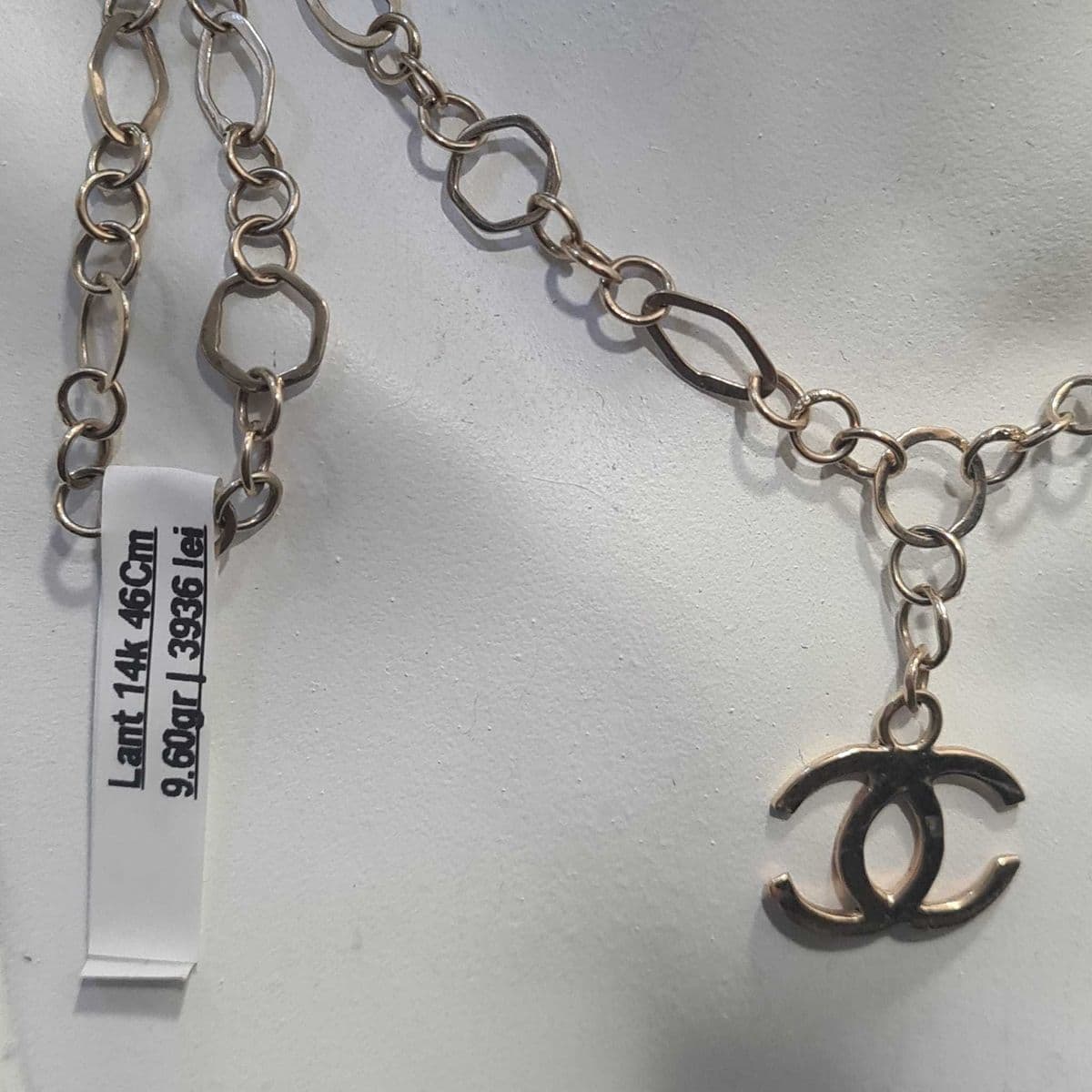HOPE AMANET P8 Lant de aur 14k 9.60 gr 46 cm Bucuresti Sectorul 6