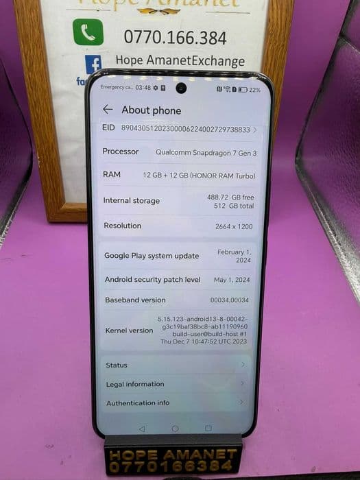 HOPE AMANET P2-Honor 200 512GB/12RAM Bucuresti Sectorul 5