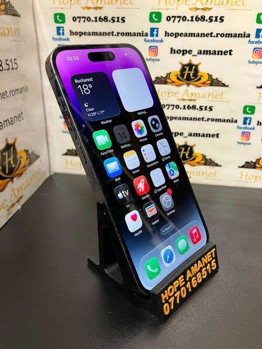 Hope Amanet P3 Iphone 14 Pro / 128 GB / 85% Baterie Bucuresti Sectorul 6