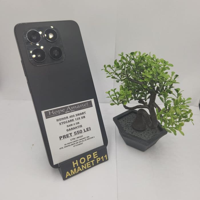Hope Amanet P11 - Honor 400 Smart / 128GB- 4GB RAM / Garantie / 96321 Bucuresti Sectorul 2