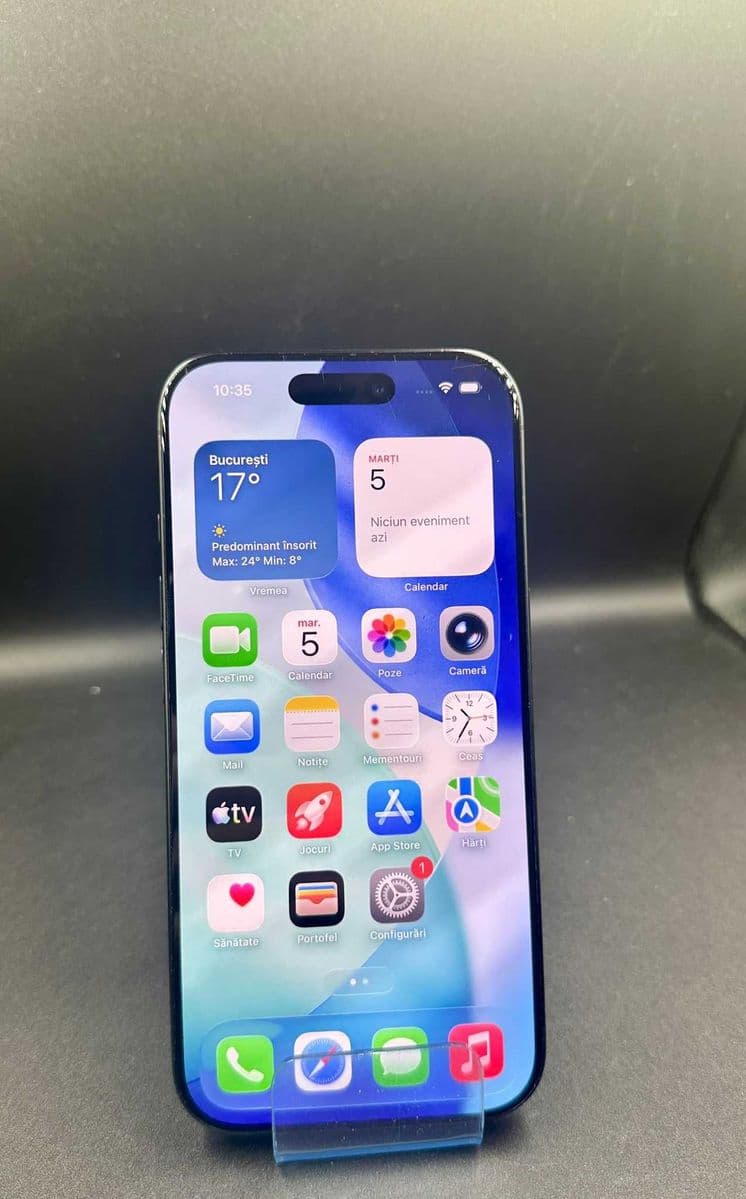 Hope Amanet P5 iPhone 16 Pro / 128GB / BATERIE 93% / ZGARIAT ECRAN Bucuresti Sectorul 2