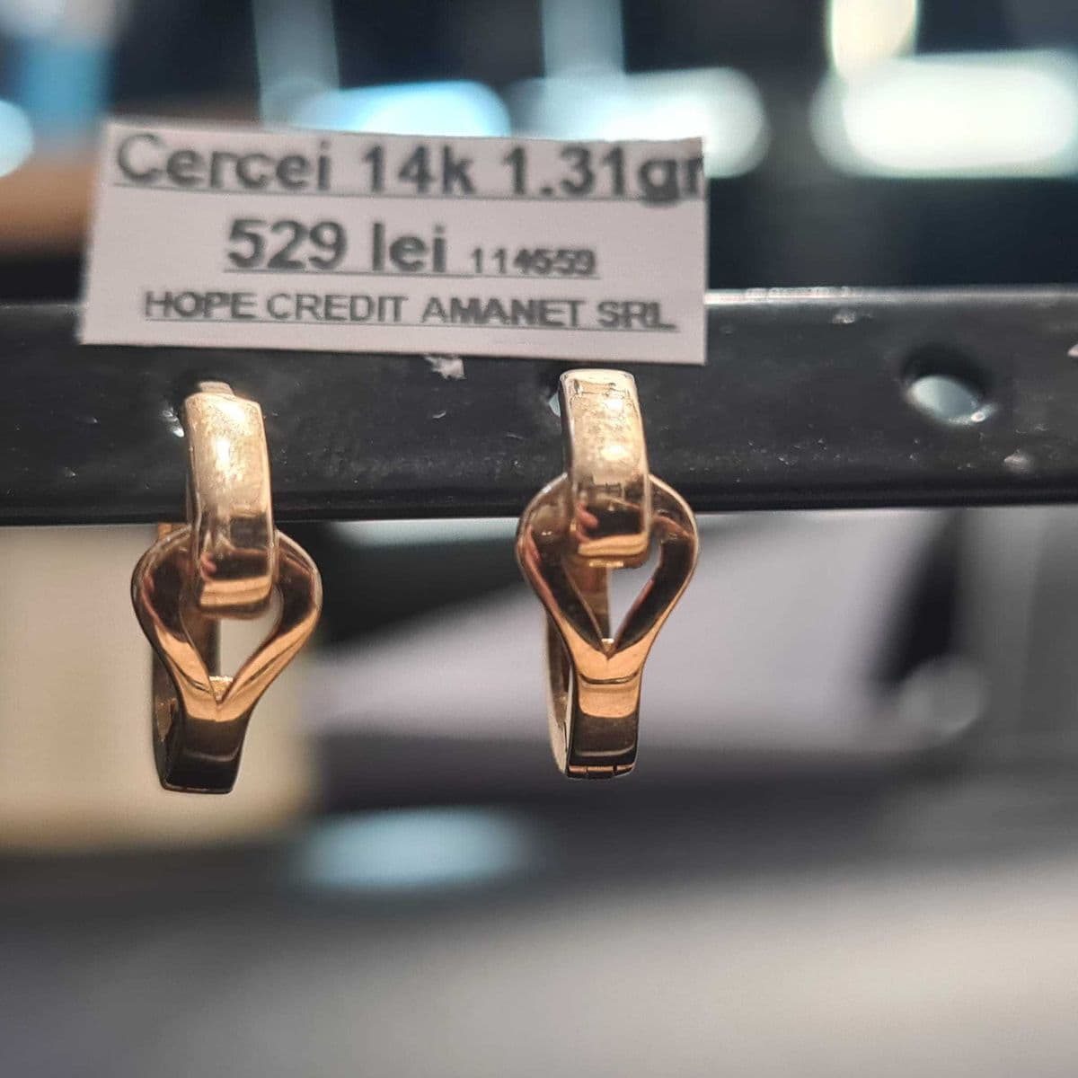 HOPE AMANET P8 Cercei de aur 14k 1.31 gr Bucuresti Sectorul 6
