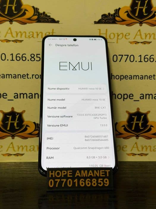 Hope Amanet P10/HUAWEI NOVA 10 SE Bucuresti Sectorul 5