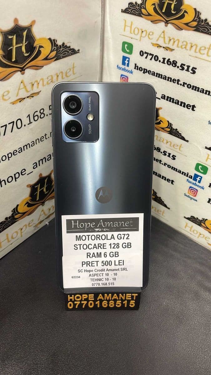 Hope Amanet P3 Motorola G72 Bucuresti Sectorul 6