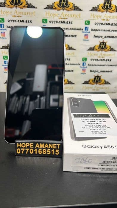 Hope Amanet P3 SAMSUNG A56 5G 128GB / 8 GB RAM Bucuresti Sectorul 6