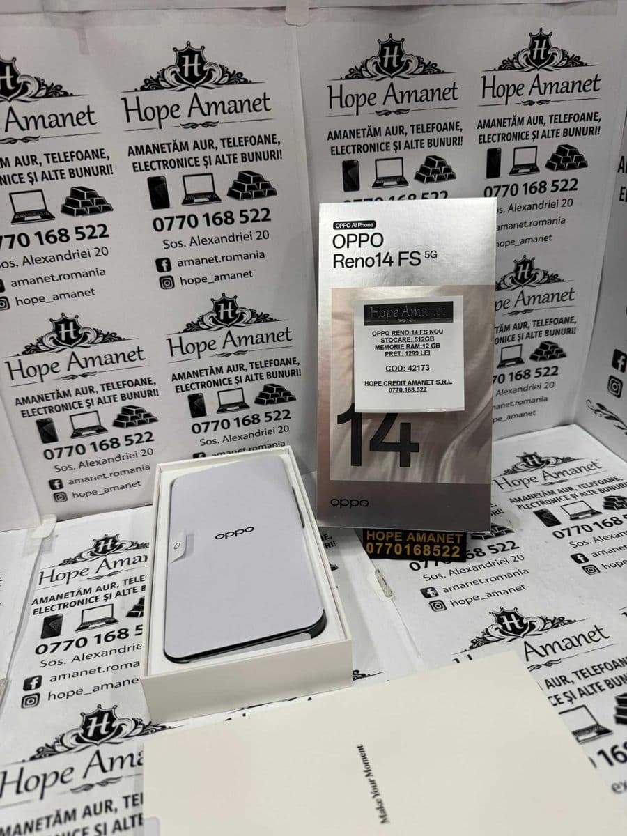 Hope Amanet P1/ OPPO RENO 14 FS /COD 42173 Bucuresti Sectorul 5
