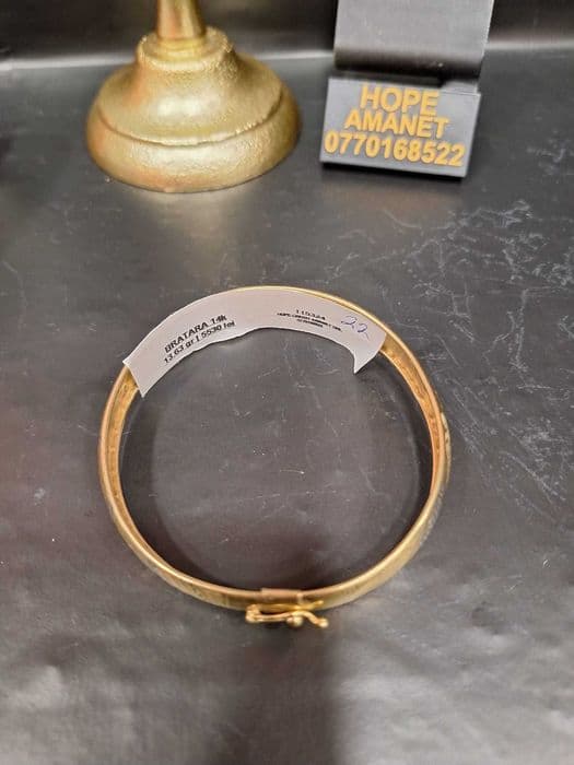 Hope Amanet P1/BRATARA aur 14k/13.63gr/22cm Bucuresti Sectorul 5