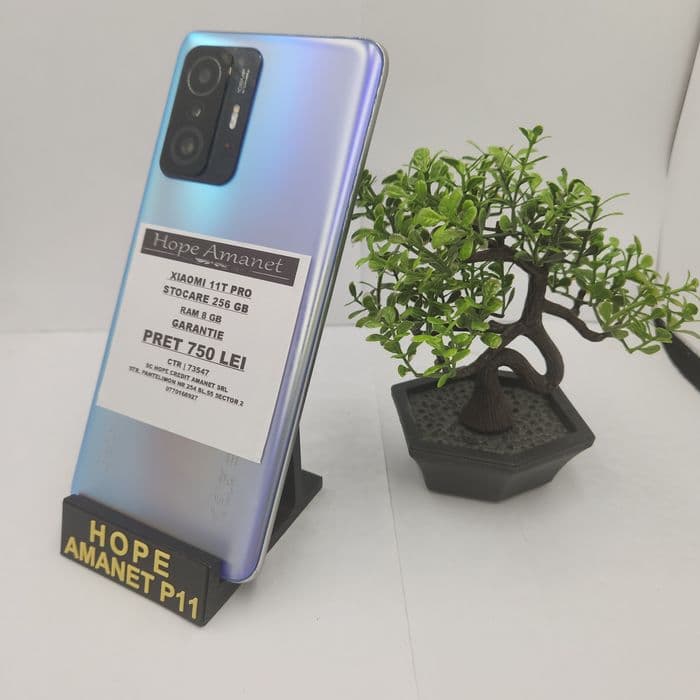 Hope Amanet P11 - Xiaomi 11T Pro / 256GB-8GB Ram / Garantie / 73547 Bucuresti Sectorul 2