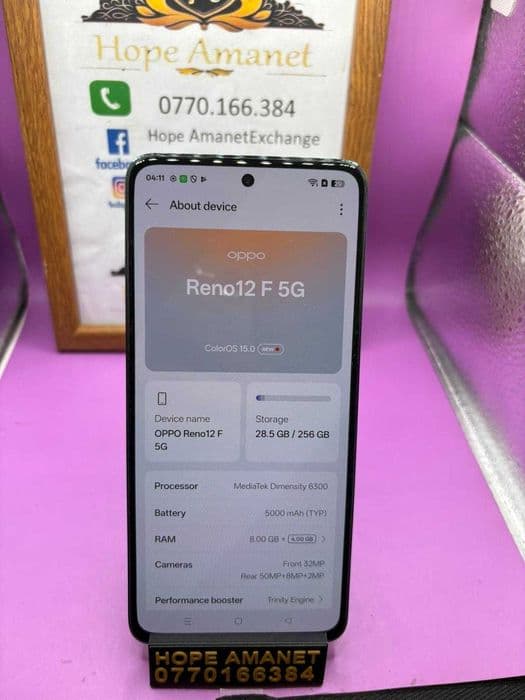 HOPE AMANET P2-Oppo reno 12f 256 GB/8 RAM Bucuresti Sectorul 5