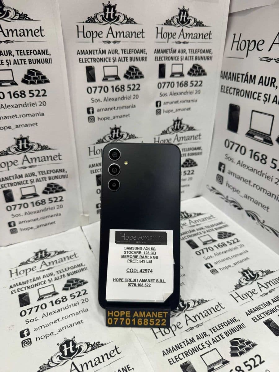 Hope Amanet P1/ Samsung A34 5G/COD 42974 Bucuresti Sectorul 5