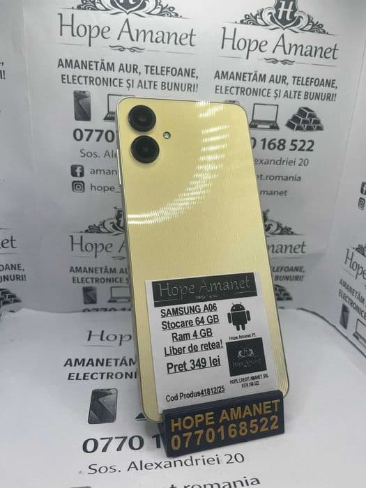 Hope Amanet P1/ SAMSUNG A06 / COD 41812 Bucuresti Sectorul 5