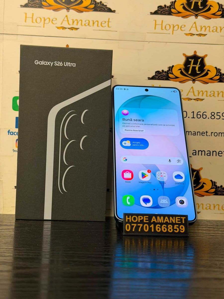 Hope Amanet P10/Samsung S26 ULTRA 256 GB Bucuresti Sectorul 5