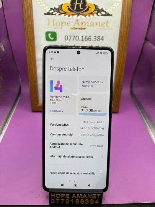 HOPE AMANET P2-Xiaomi 11t 256 GB/8 RAM Bucuresti Sectorul 5