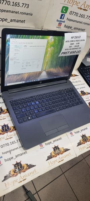 Hope Amanet P6 Laptop HP 250 G7 #156670 Bucuresti Sectorul 4