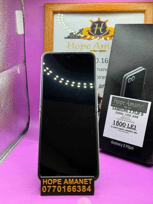 Hope Amanet P2- SAMSUNG Z FLIP 6 256GB/ 12GB RAM Bucuresti Sectorul 6