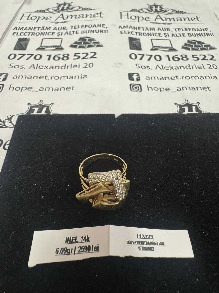 Hope Amanet P1/Inel din aur 14k/Cod 113323 Bucuresti Sectorul 5
