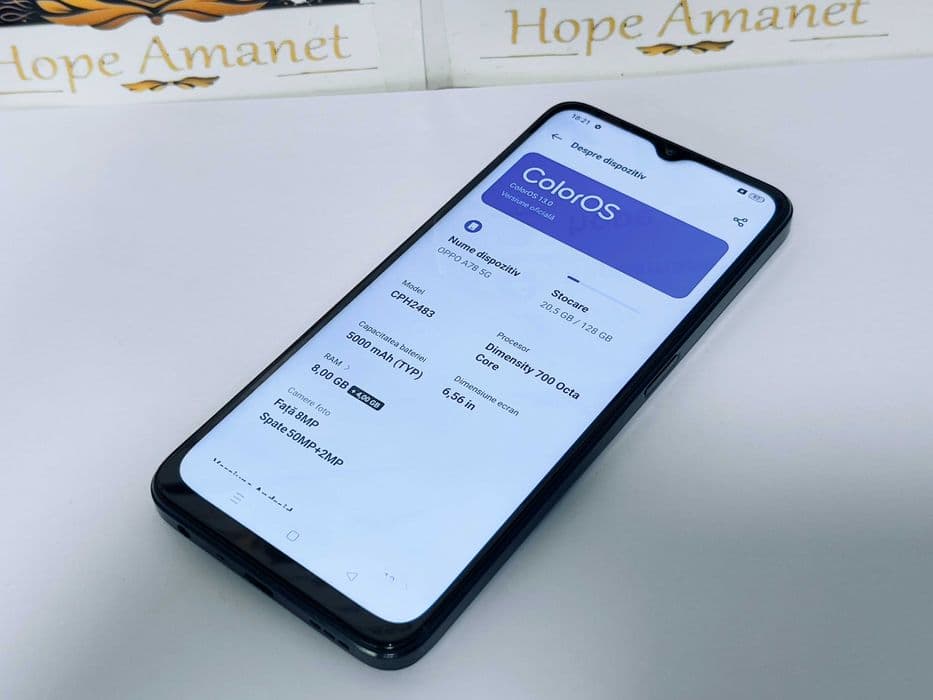 Hope Amanet P10/OPPO A78 128GB Bucuresti Sectorul 5