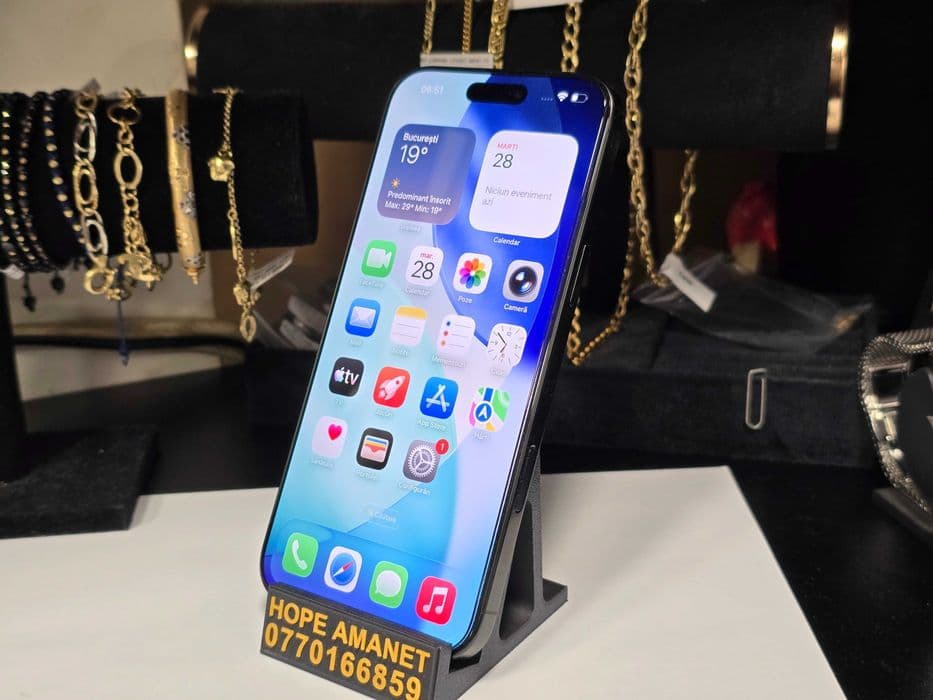 Hope Amanet P10/iPhone 16 Pro Max 256 GB/ BATERIE 98% Bucuresti Sectorul 5