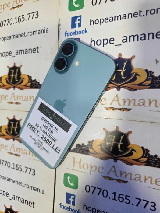 Hope Amanet P6 IPHONE 16 Bucuresti Sectorul 4