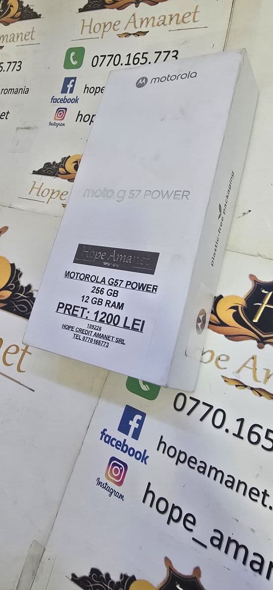 Hope Amanet P6 Motorola G57 Power NOU Bucuresti Sectorul 4