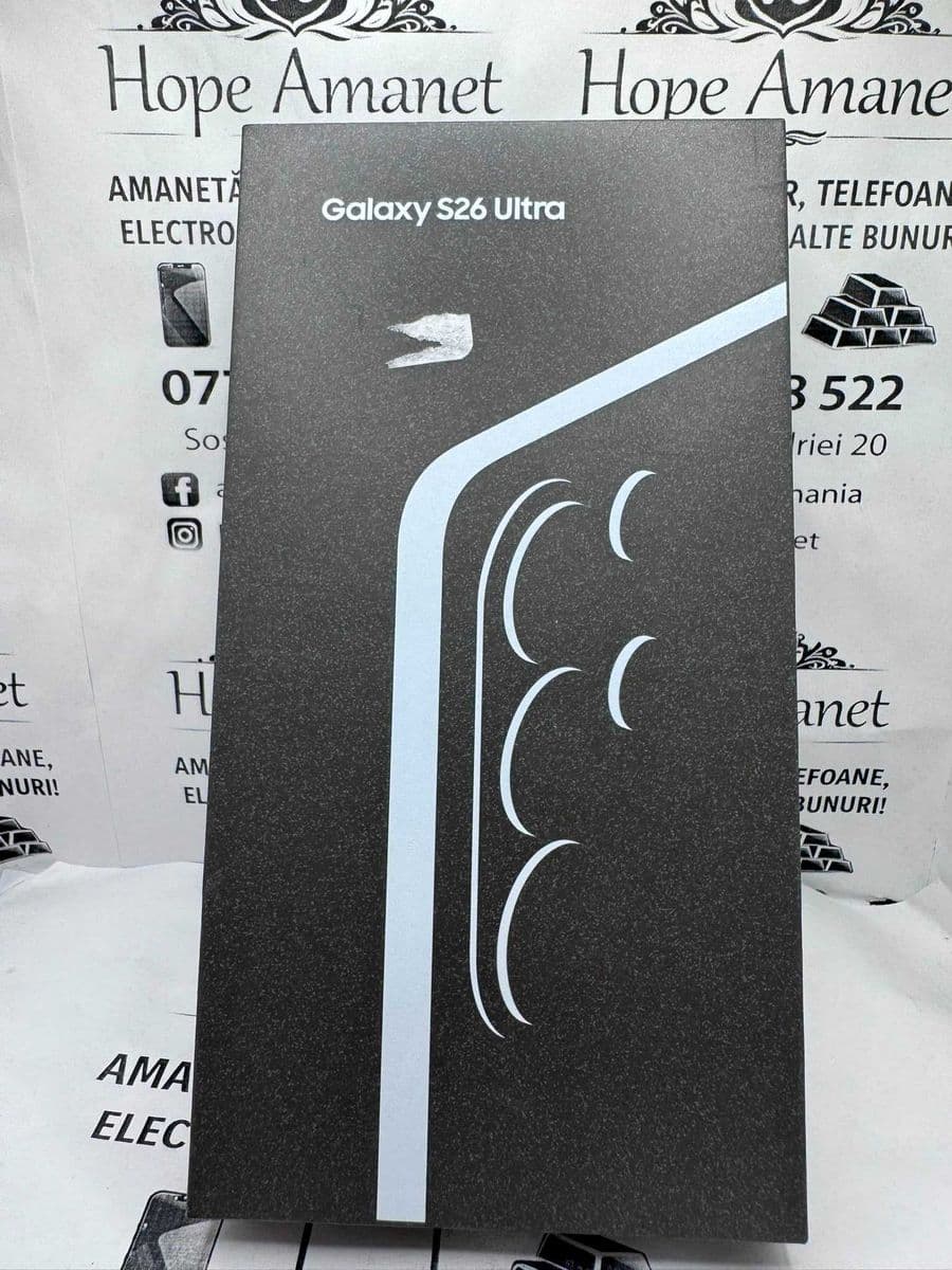 Hope Amanet P1/ SAMSUNG S26 ULTRA / COD 44655 / NOU Bucuresti Sectorul 5