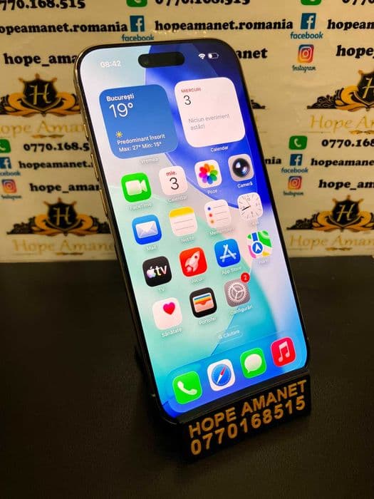 Hope Amanet P3 Iphone 17 AIR / 256 GB / 100% Baterie Bucuresti Sectorul 6