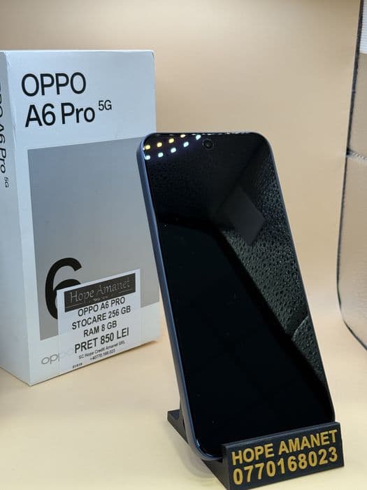 Hope Amanet P7 Oppo A6 Pro 256 Gb Nou Bucuresti Sectorul 6