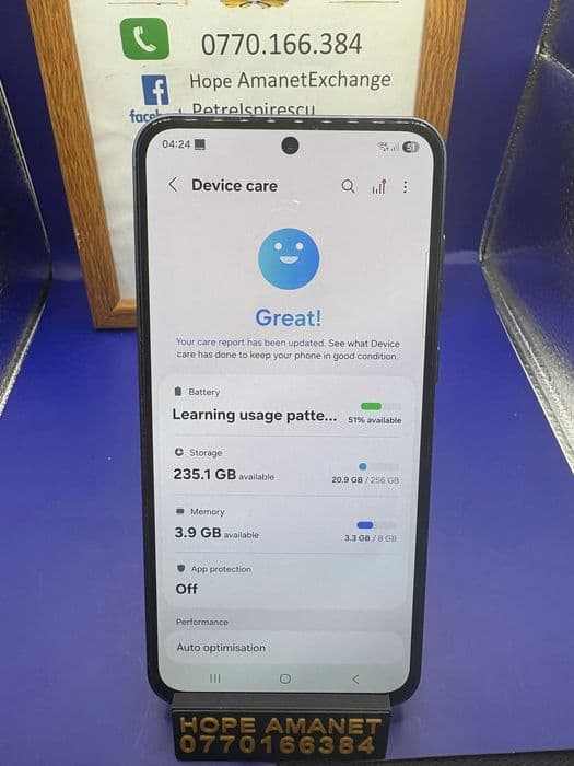 HOPE AMANET P2-Samsung s55 256 GB/8 RAM Bucuresti Sectorul 5
