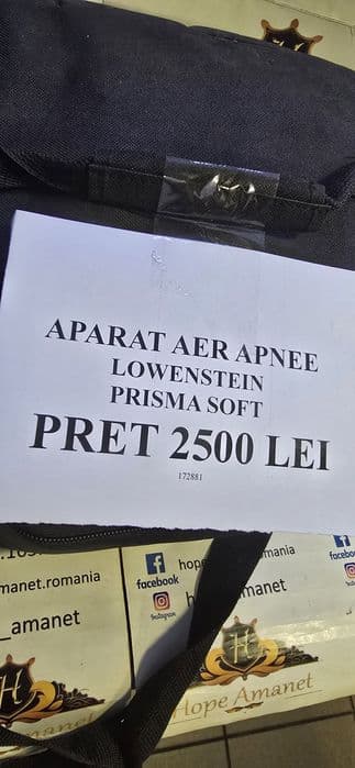 Hope Amanet P6 Aparat aer Lowenstein Bucuresti Sectorul 4