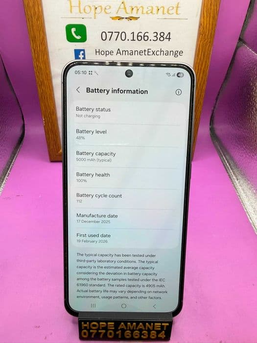 HOPE AMANET P2-Samsung a56 128GB/8 RAM Bucuresti Sectorul 5