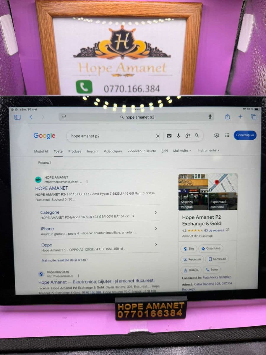 HOPE AMANET P2-Ipad gen 9 64GB Bucuresti Sectorul 5