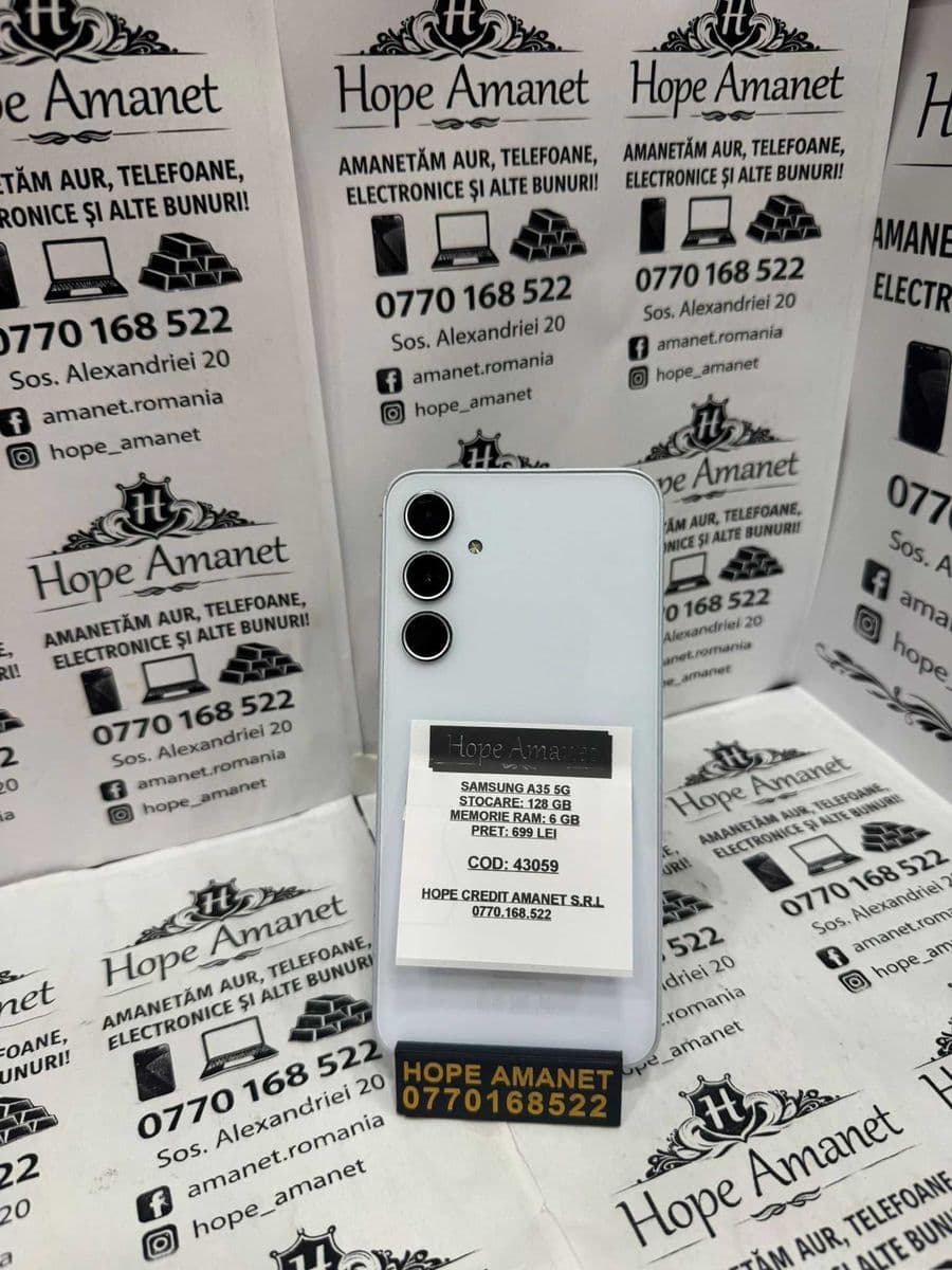Hope Amanet P1/ Samsung A35 5G/COD 43059 Bucuresti Sectorul 5