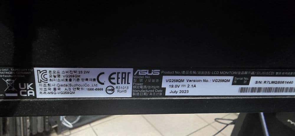 Hope Amanet P6 Monitor ASUS VG259QM 280Hz Bucuresti Sectorul 4