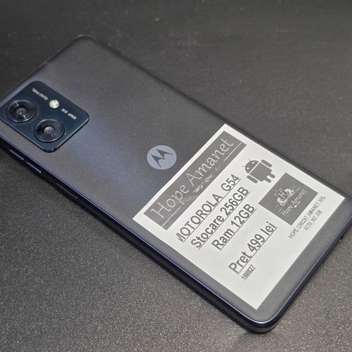 HOPE AMANET P8 Motorola G54 256 gb 12 gb ram Bucuresti Sectorul 6