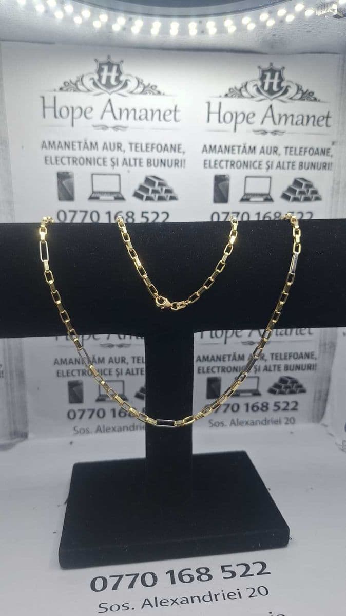 Hope Amanet P1/ Lant din aur 14K / 7.82 gr / 60 CM / COD 125284 Bucuresti Sectorul 6
