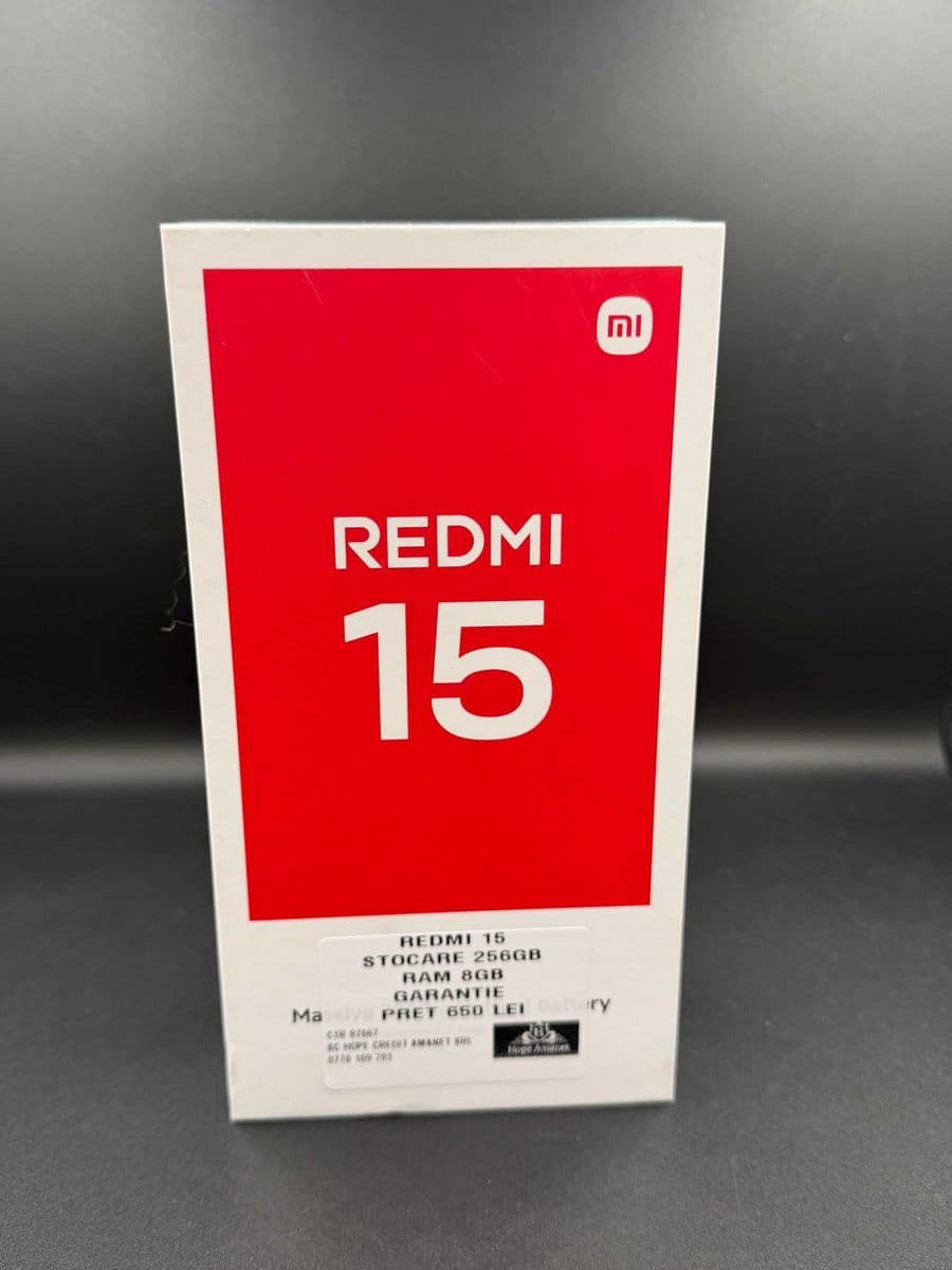 Hope Amanet P5 - Redmi 15 // 256GB // Bucuresti Sectorul 2